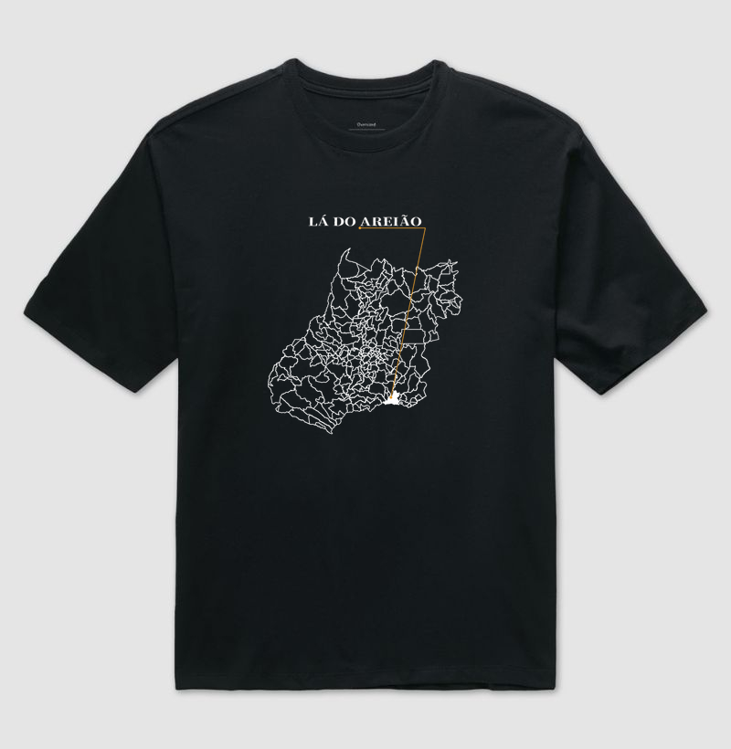 Areião | Origem Localidade GO - Camiseta Oversized