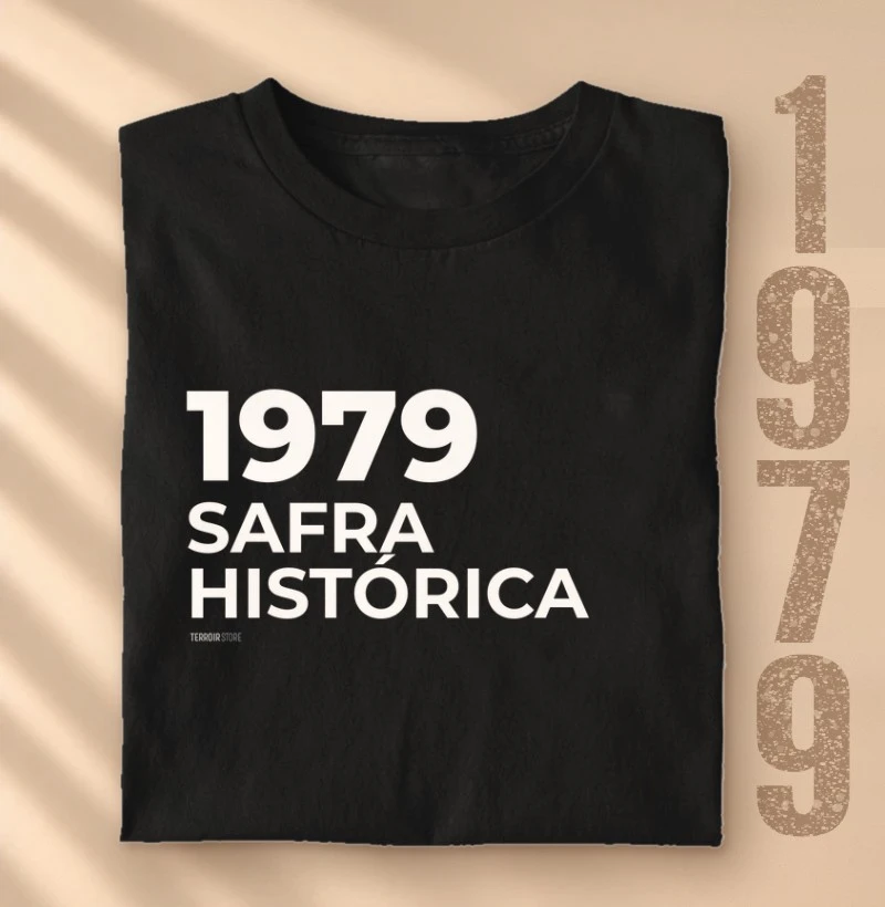 Camiseta Vinho - 1979 • Safra Histórica