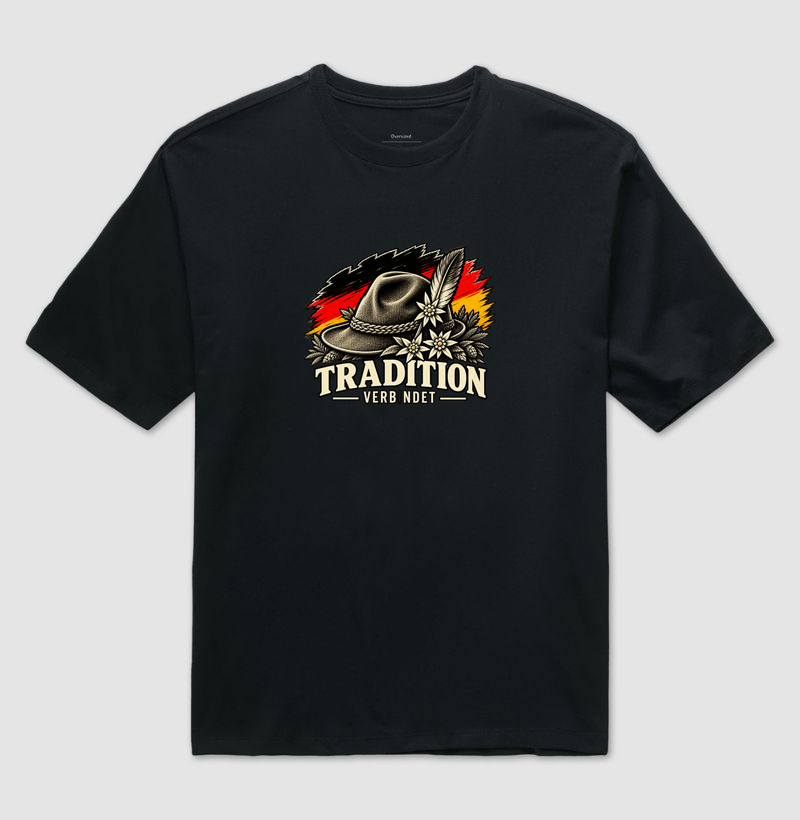 Tradition verbindet - Camiseta Oversized