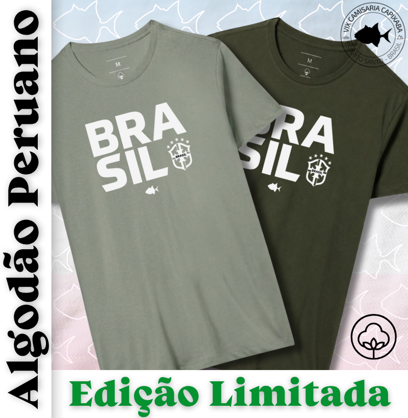 Brasil Nome e Escudo - Peruano - Edição Limitada - #28733