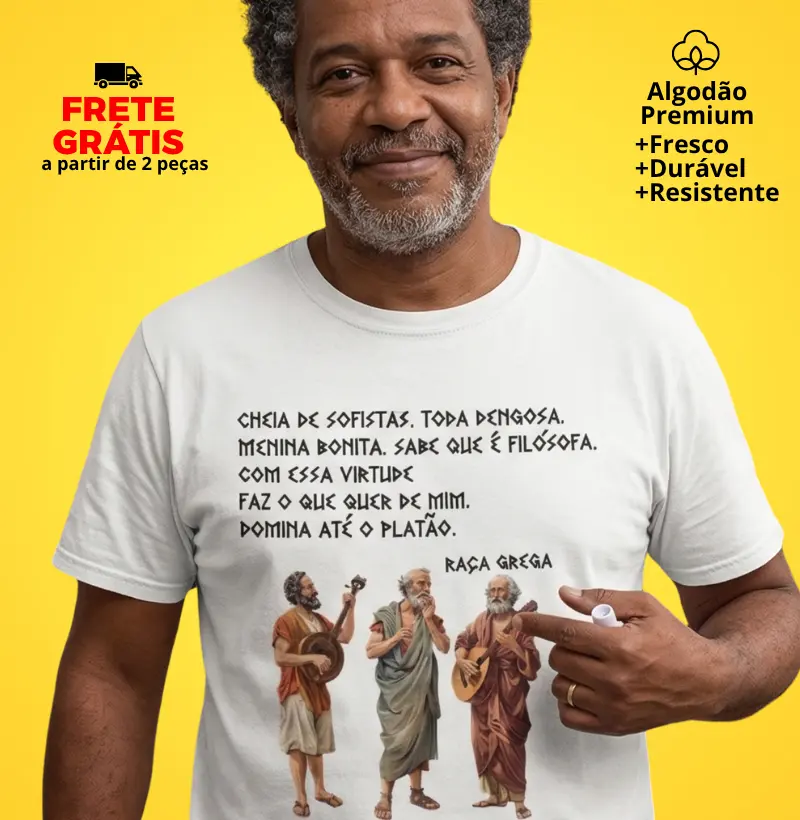 Camiseta Cheia de Sofistas