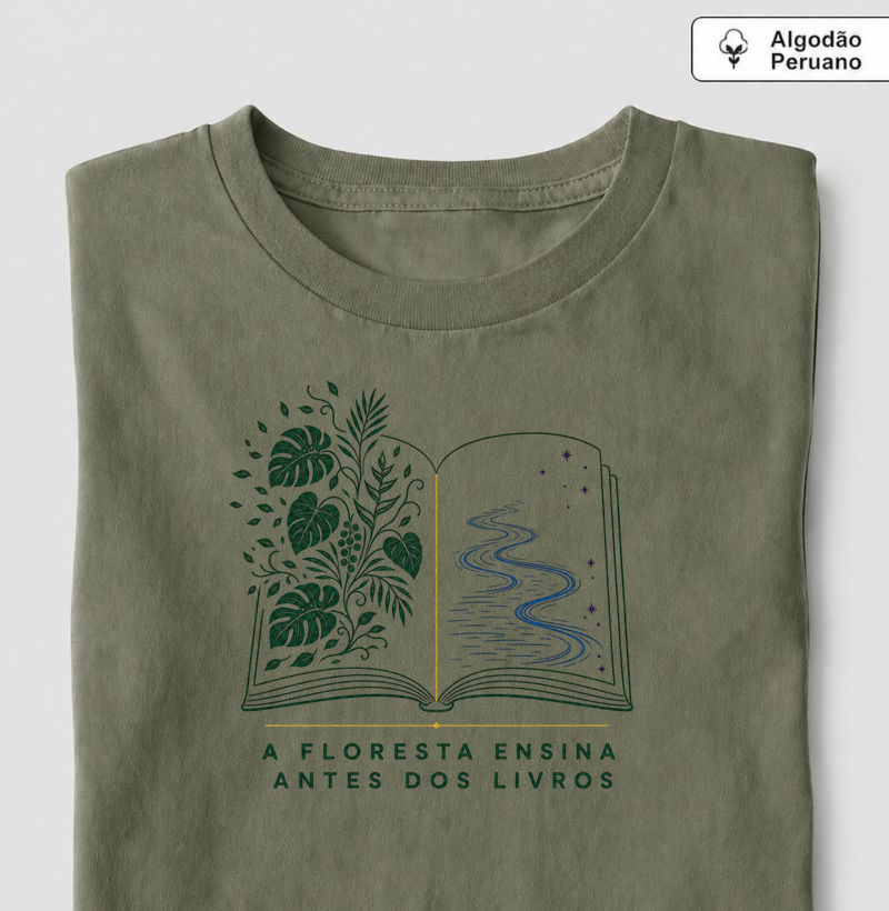 A floresta ensina antes dos livros
