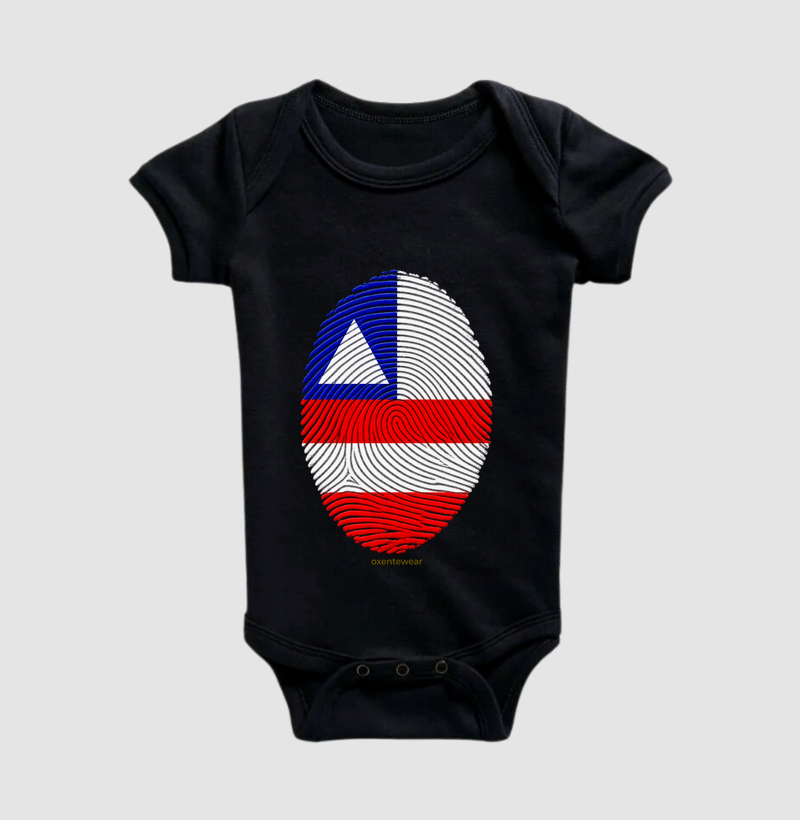 Camiseta Digital Bahia | OxenteWear - Body Infantil