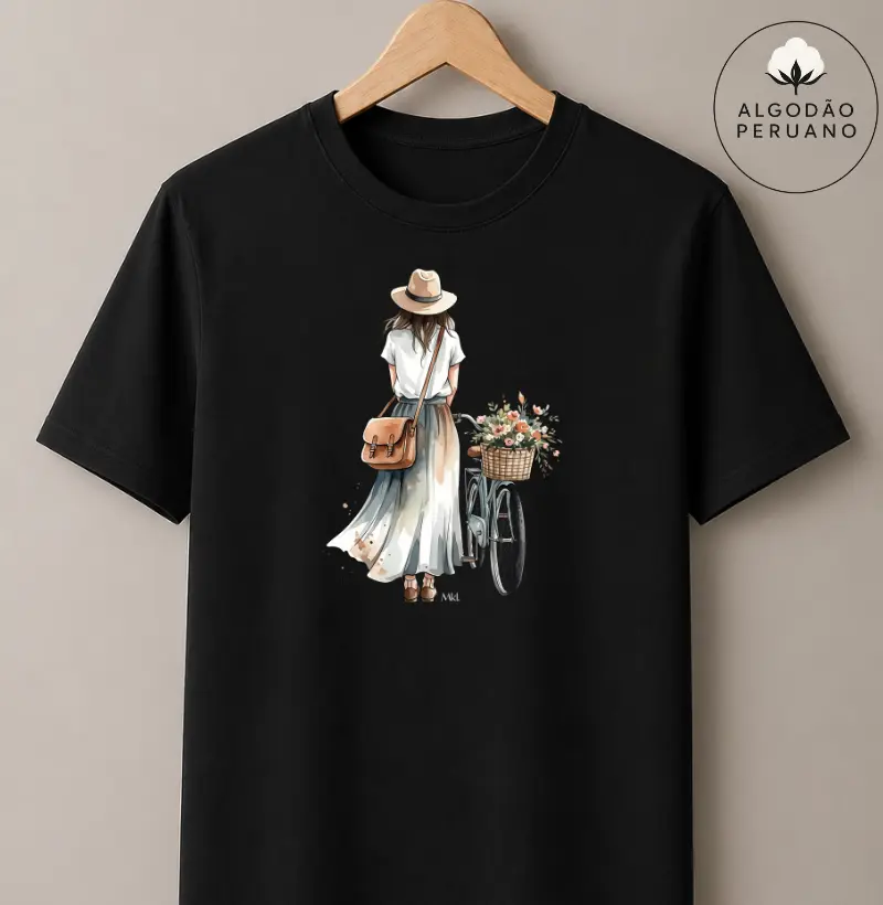 Destino Sereno - Camiseta Algodão Peruano 