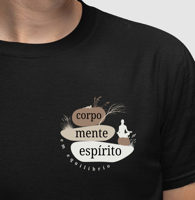 Corpo, mente e espírito em equilíbrio.