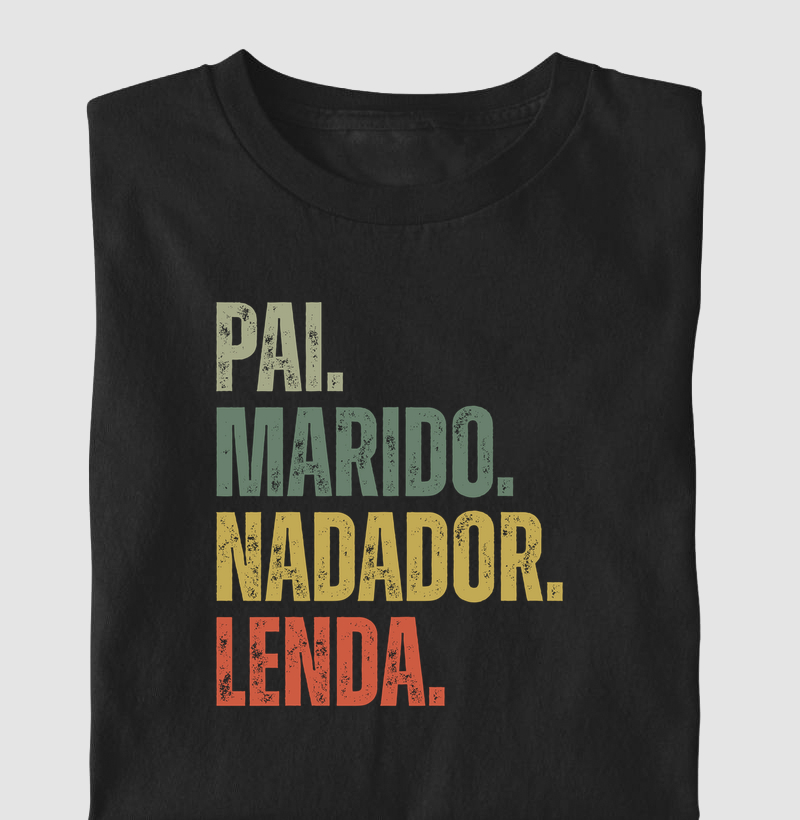 Pai. Marido. Nadador. Lenda.
