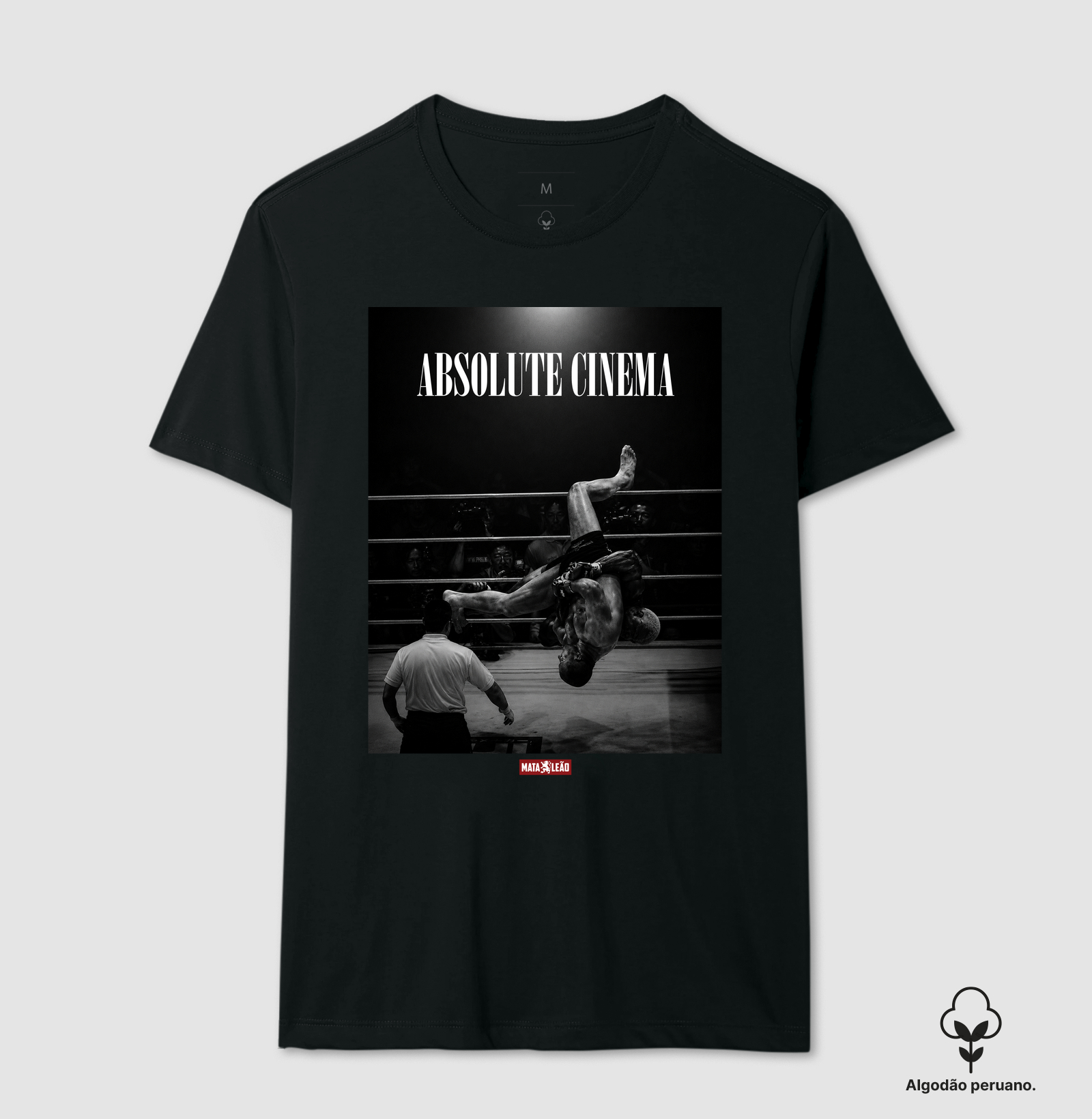 Absolute Cinema - Suplex - Camiseta Algodão Peruano