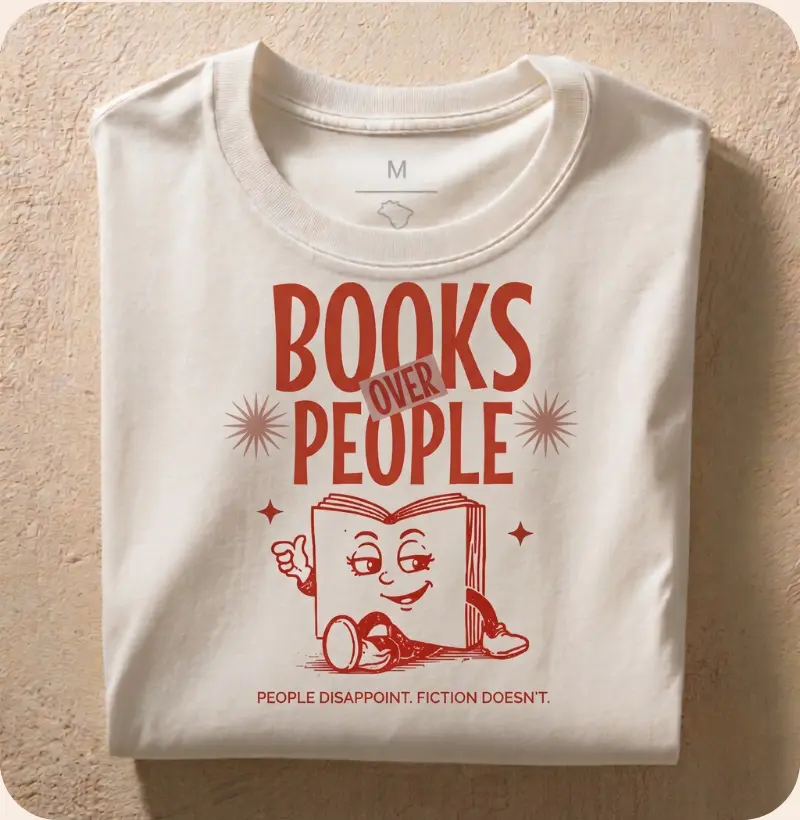 Books over people
