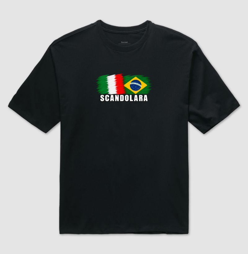 Scandolara - Camiseta Oversized