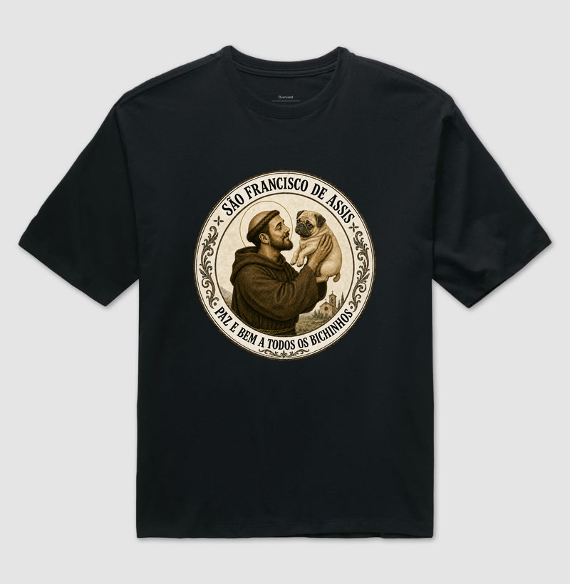 São Francisco e Pug Claro