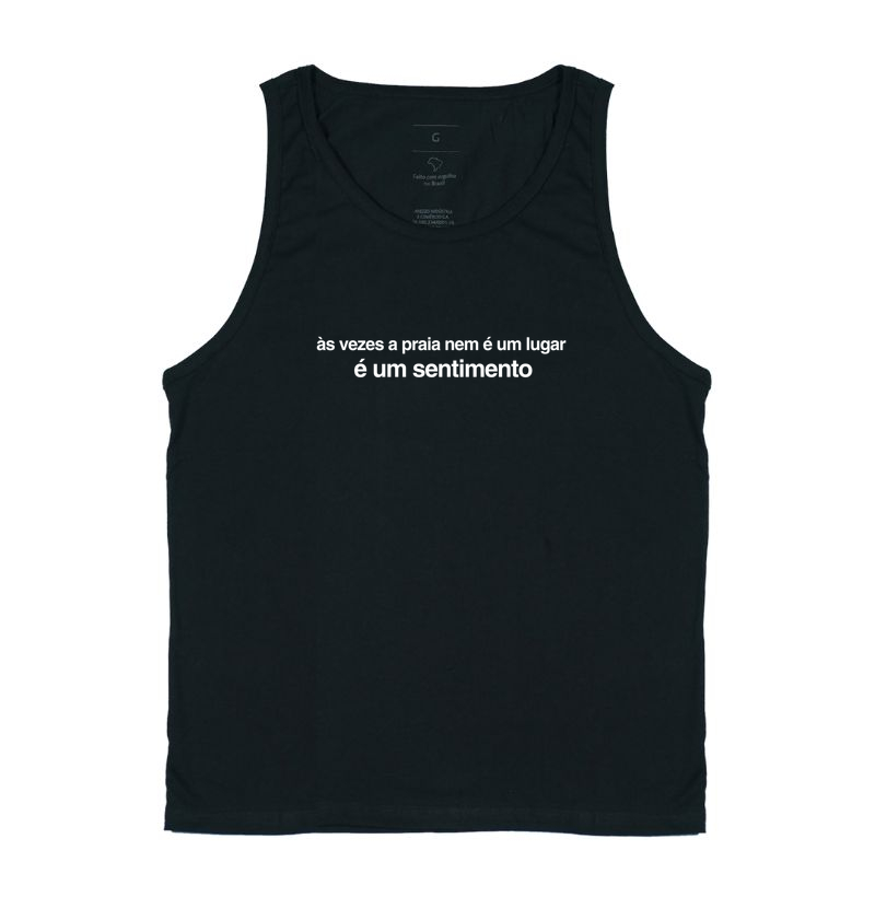 A Praia é um Sentimento - Camiseta | Surf For Fun Wear