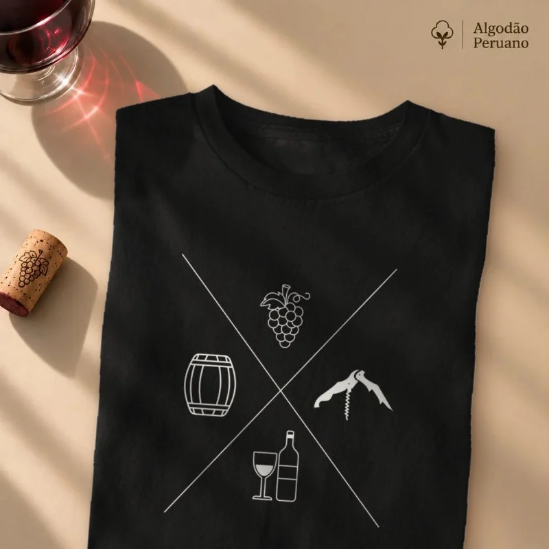 Camiseta A Essência do Vinho 2