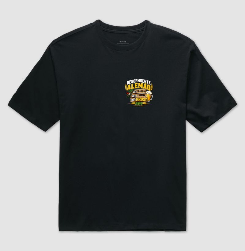 Descendente Alemão Prost Mini - Camiseta Oversized