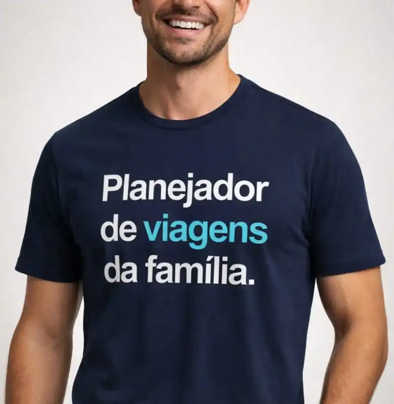 Planejador de viagens da família