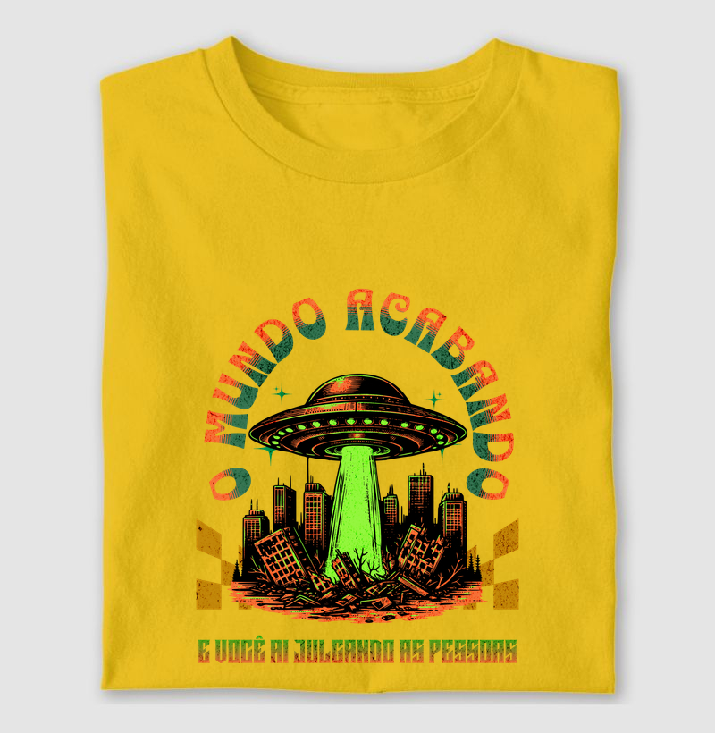 O Mundo Acabando - Camiseta