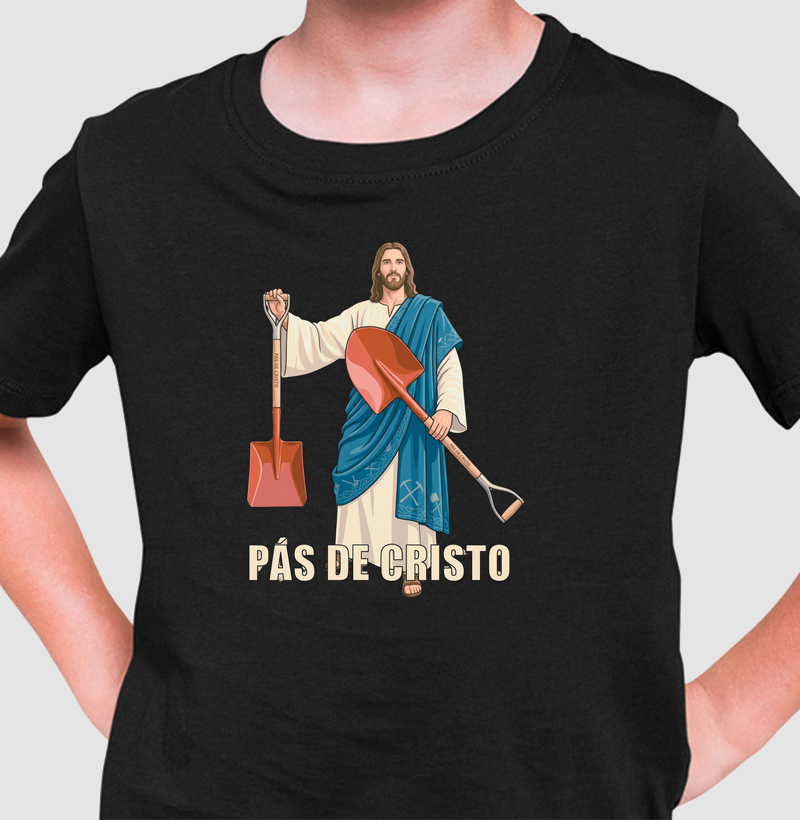 Camiseta Infantil Pás de Cristo