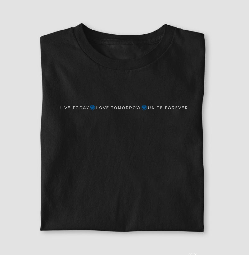 Live Love Unite Minimalista