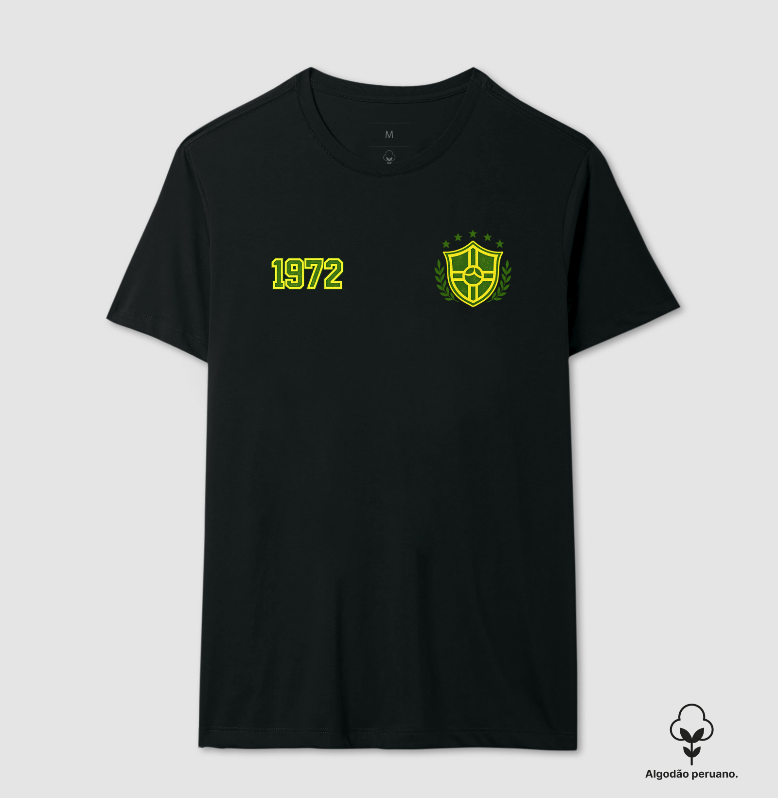 SELEÇÃO 1972 - Camiseta Algodão Peruano