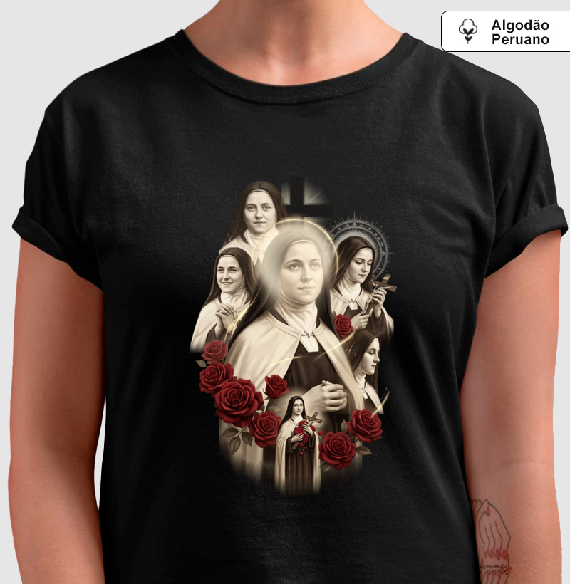Camiseta Algodão Santa Terezinha