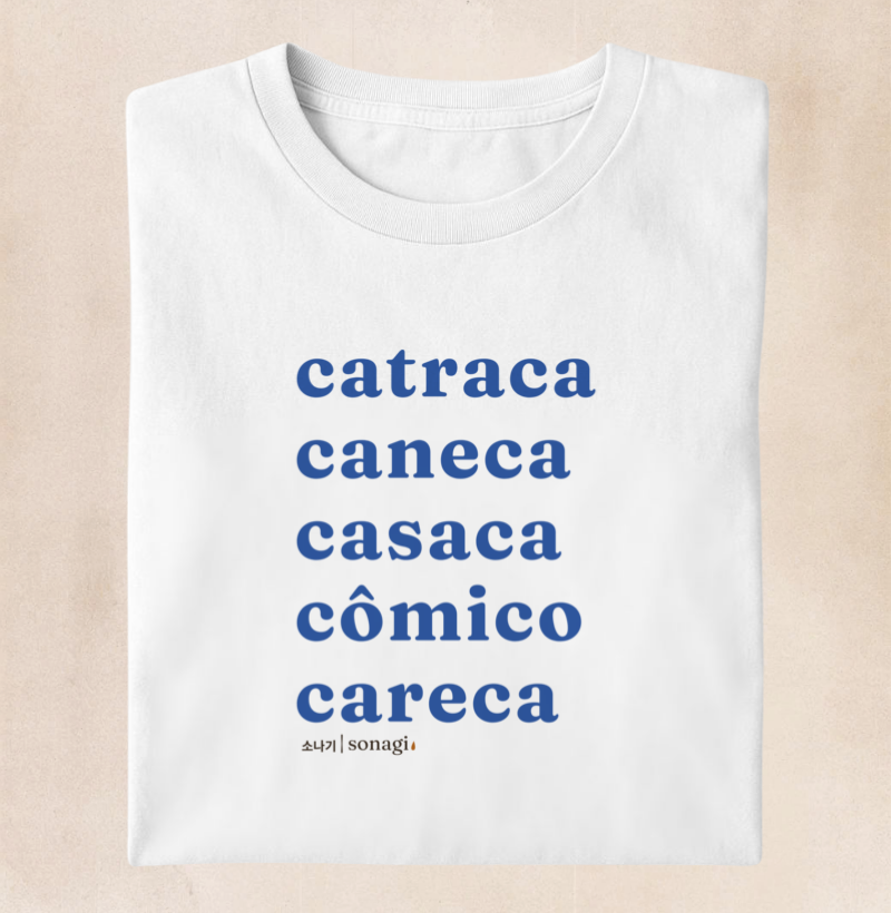 Camiseta Catraca Caneca