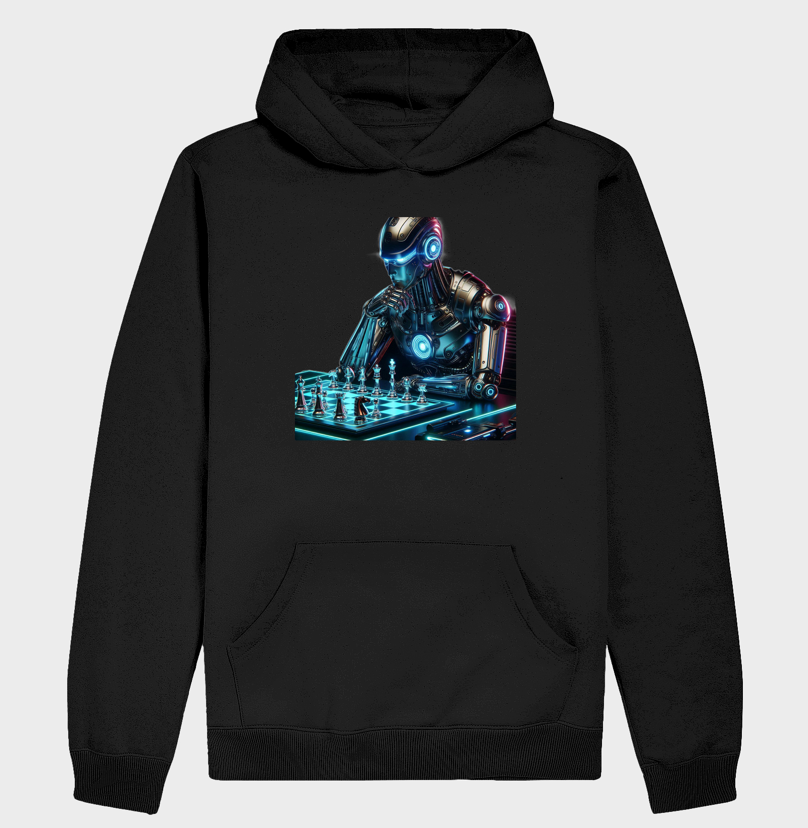 Robô jogando xadrez