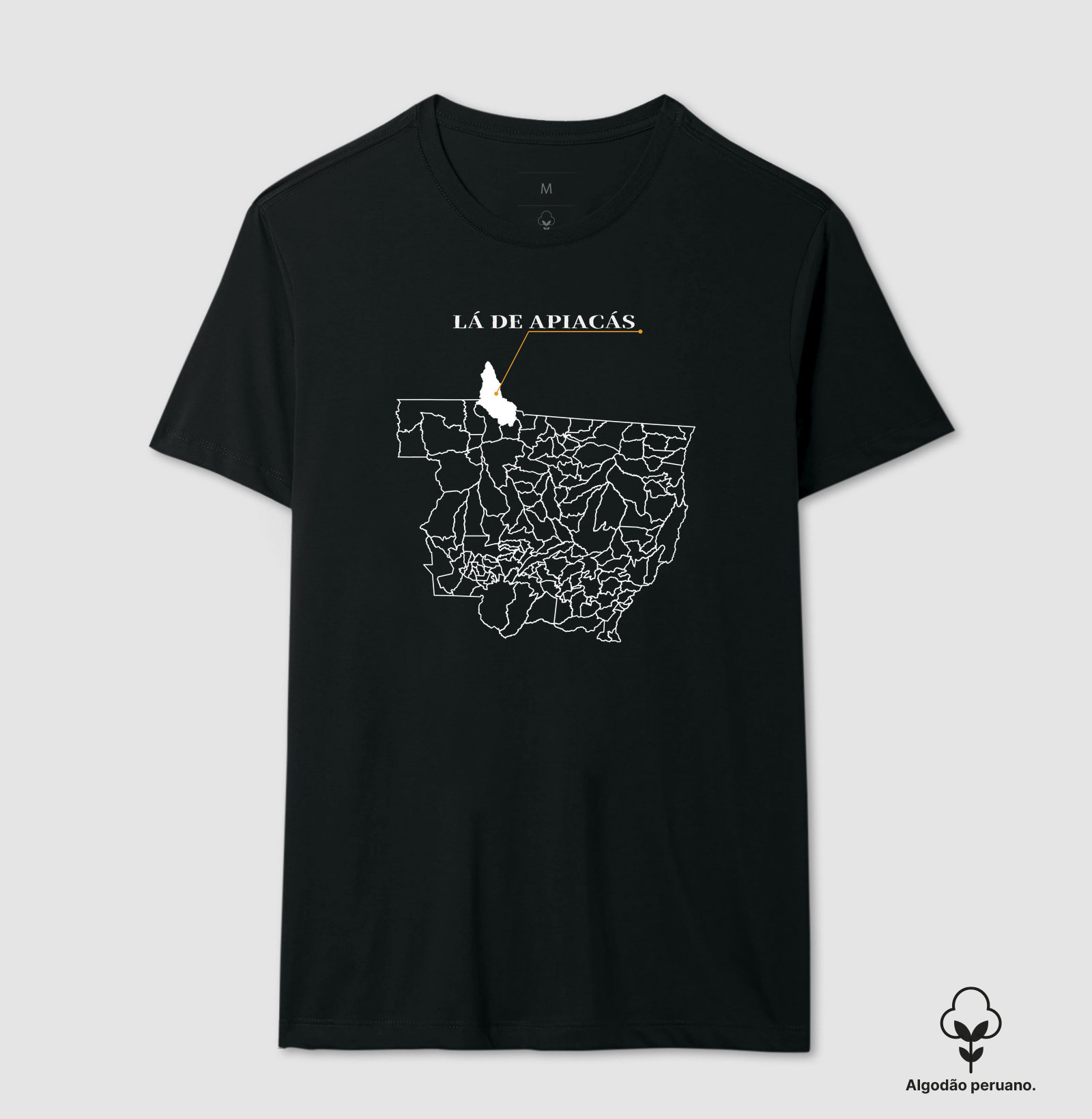 Apiacás | Origem MT - Camiseta Algodão Peruano