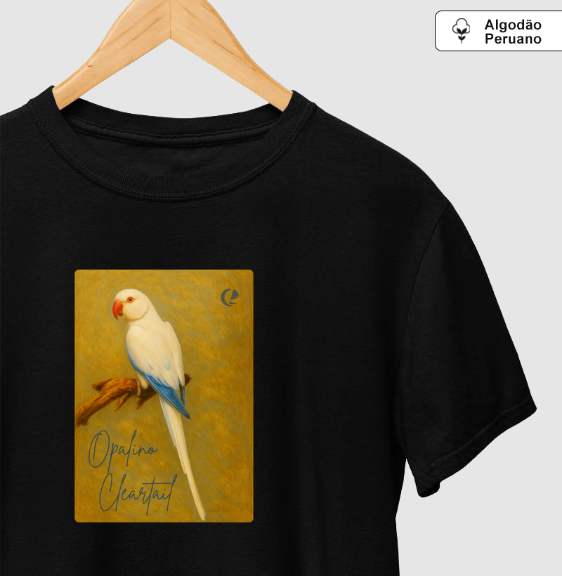 Camiseta Algodão Peruano Ringneck - Opalino Cleartail