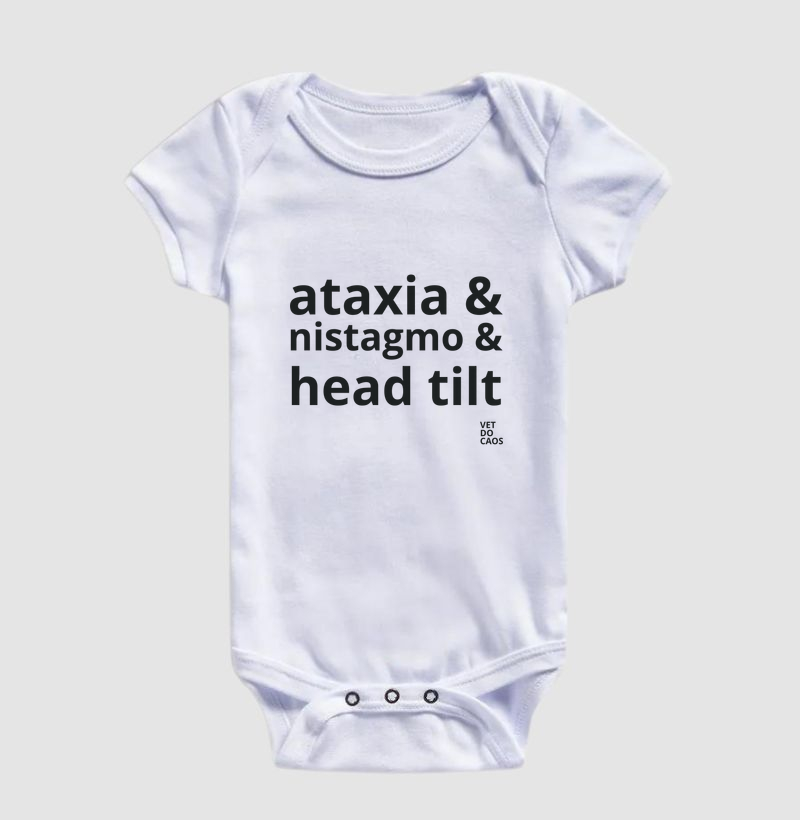 ataxia & nistagmo & headtilt