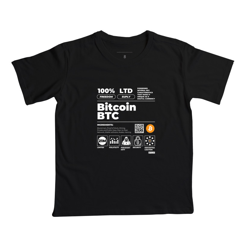 Bitcoin Label - Mini