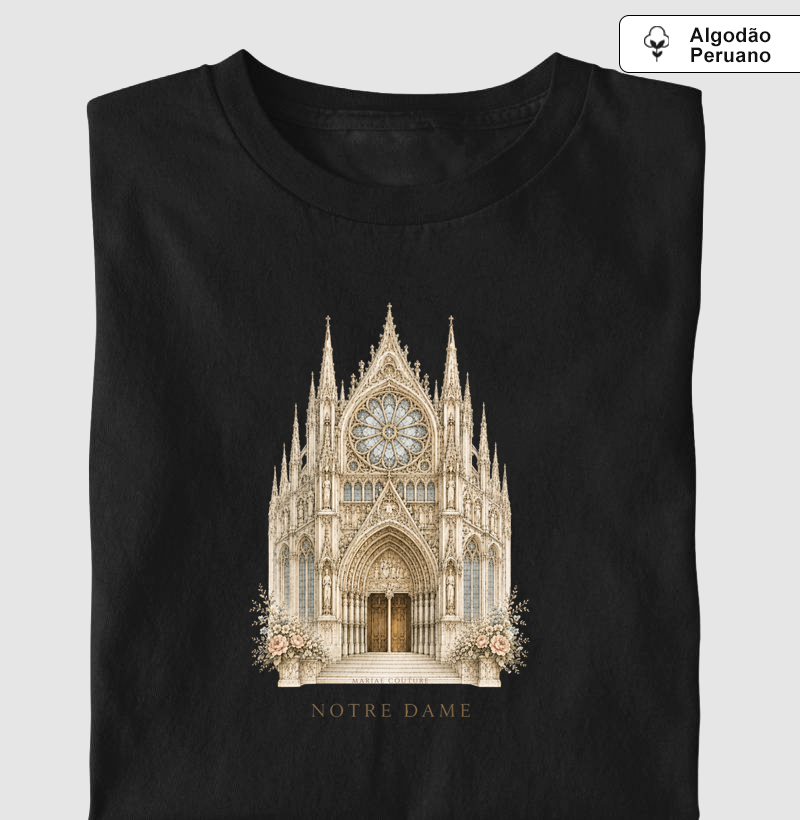 Notre Dame (Nossa Senhora) - algodão peruano