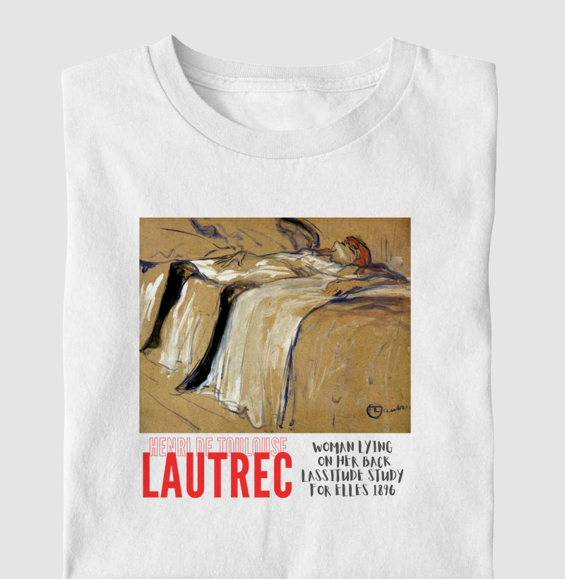 Woman lying on her Back (1896) - Henri de Toulouse Lautrec