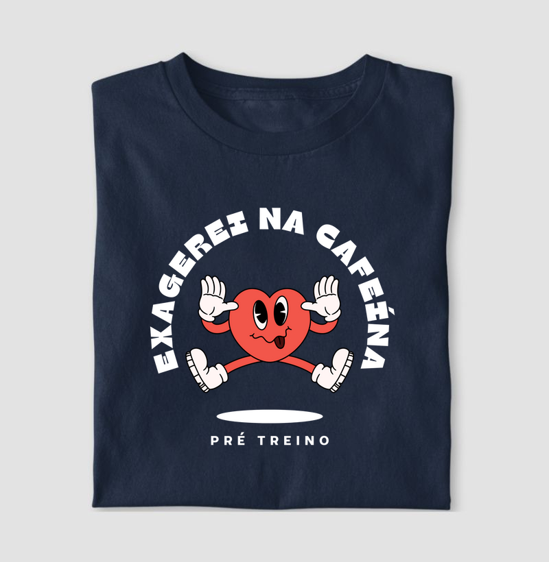 Exagerei na cafeína pré treino