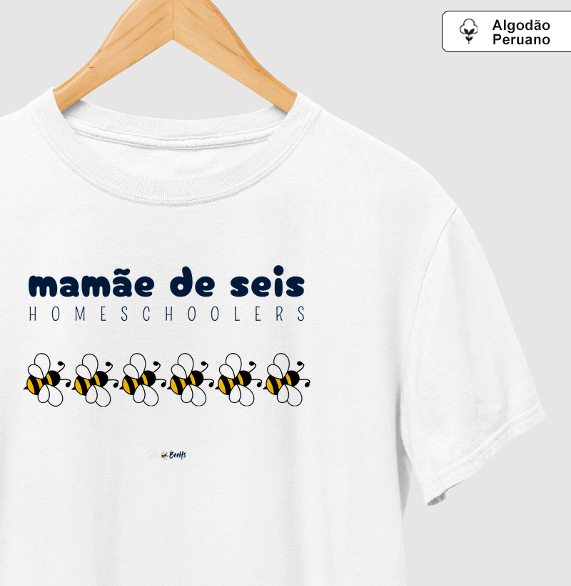 Mamãe de seis Homeschoolers