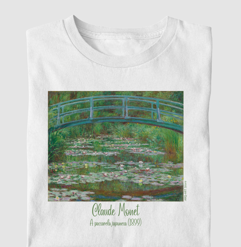 A passarela japonesa de Claude Monet