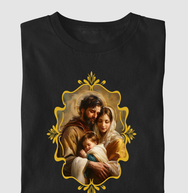 A família sagrada com José, Maria e Jesus