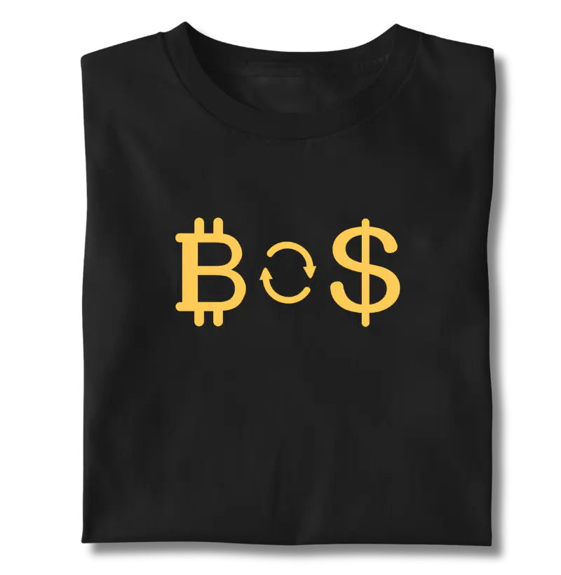Camiseta Bitcoin Bo$ 
