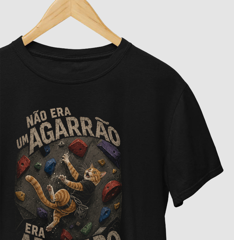não era um agarrão