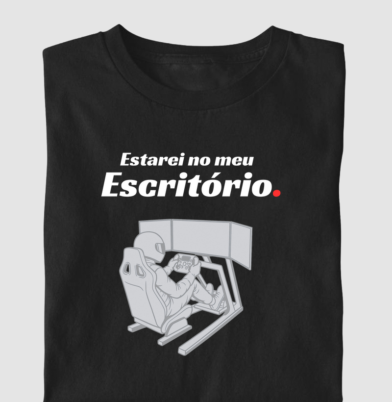 Estarei no meu Escritório.