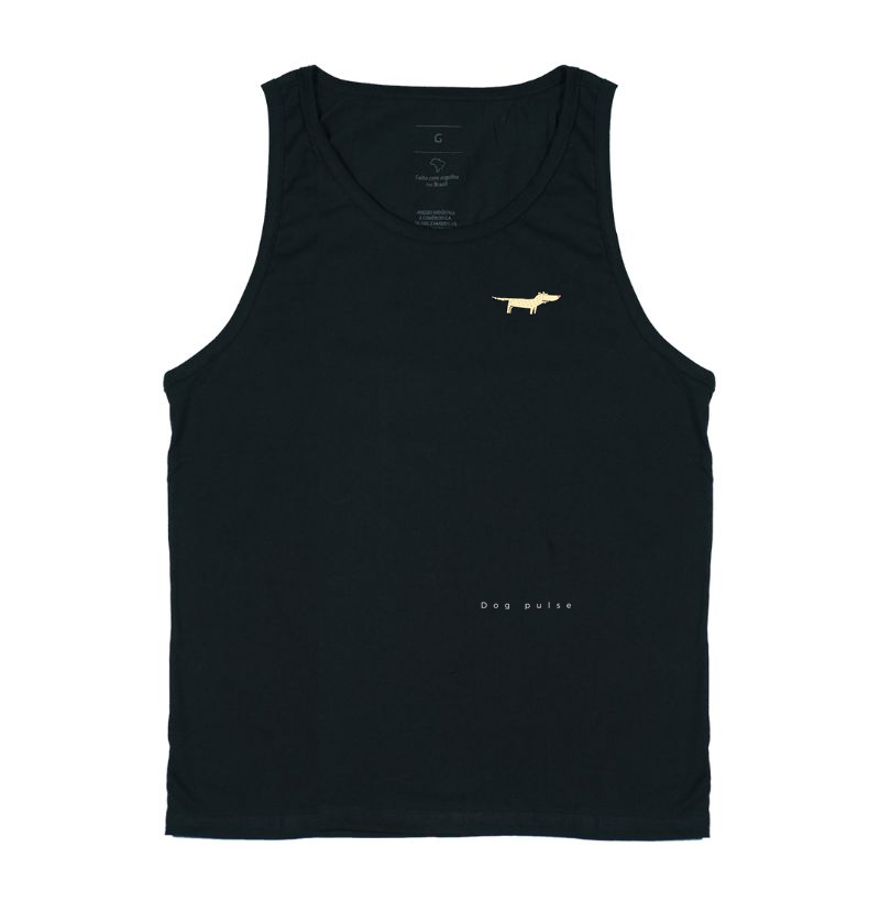 Camiseta Regata Dog Pulse Caramelo Spirit