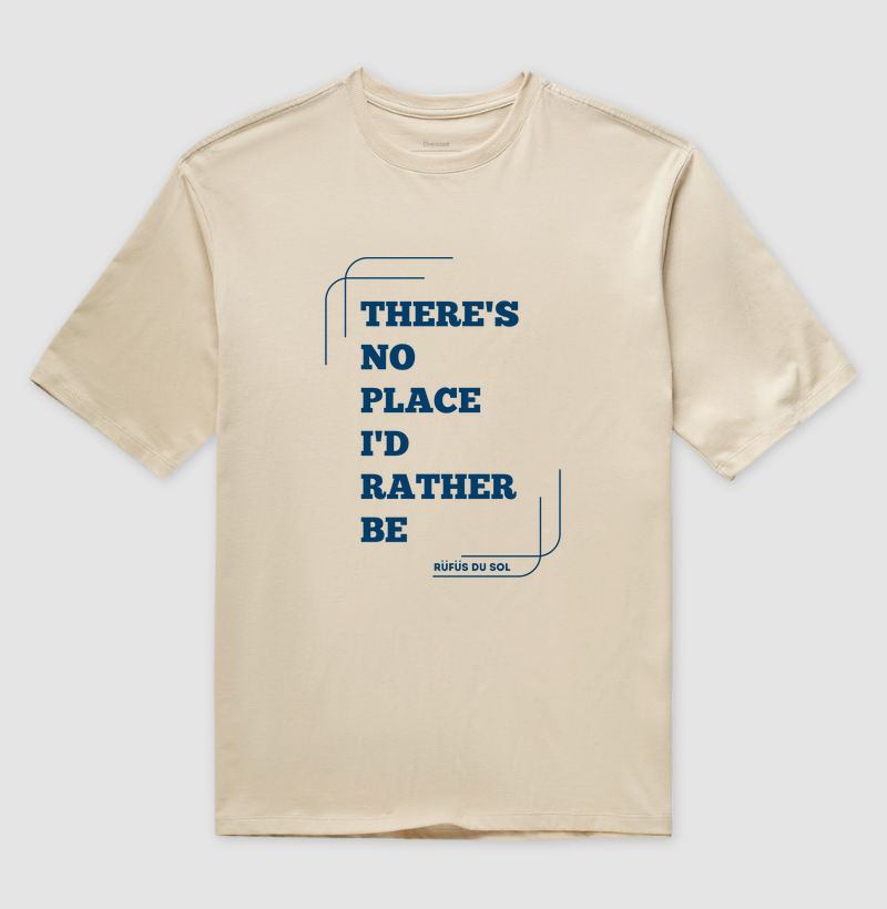 OVERSIZED - There is no place I'd Rather Be - RUFUS