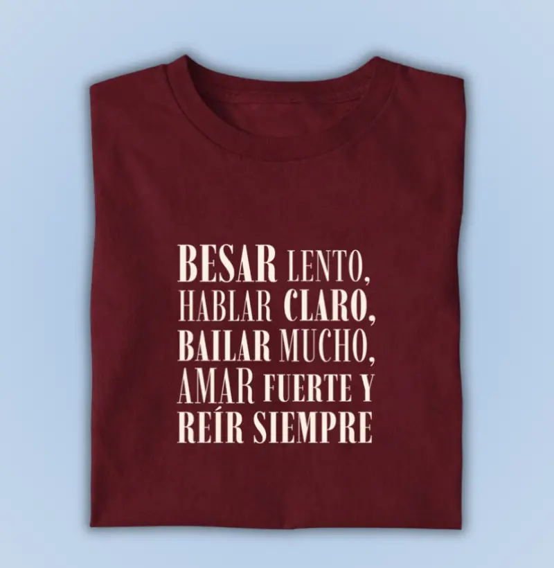 bejar lento, reír siempre