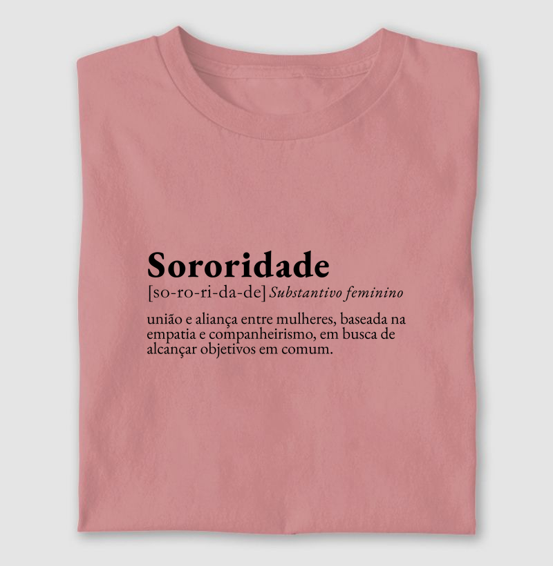 Sororidade, substantivo feminino