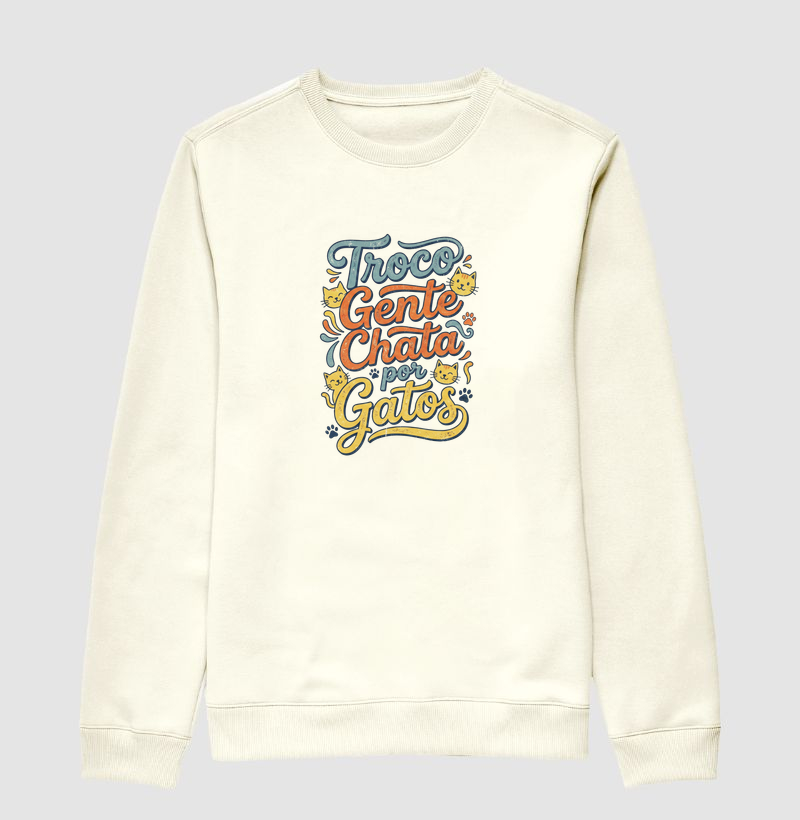 Troco gente chata por gatos