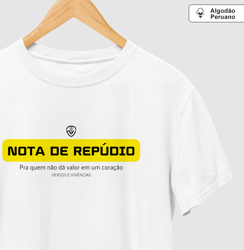 "Nota de repúdio"