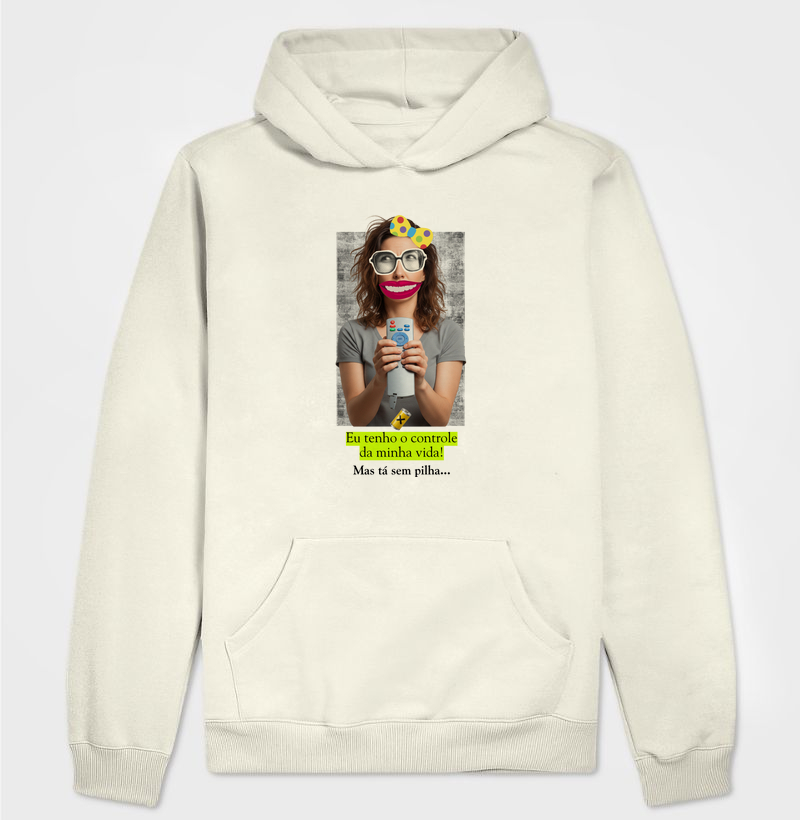 EU TENHO O CONTROLE DA MINHA VIDA, MAS TÁ SEM PILHA!