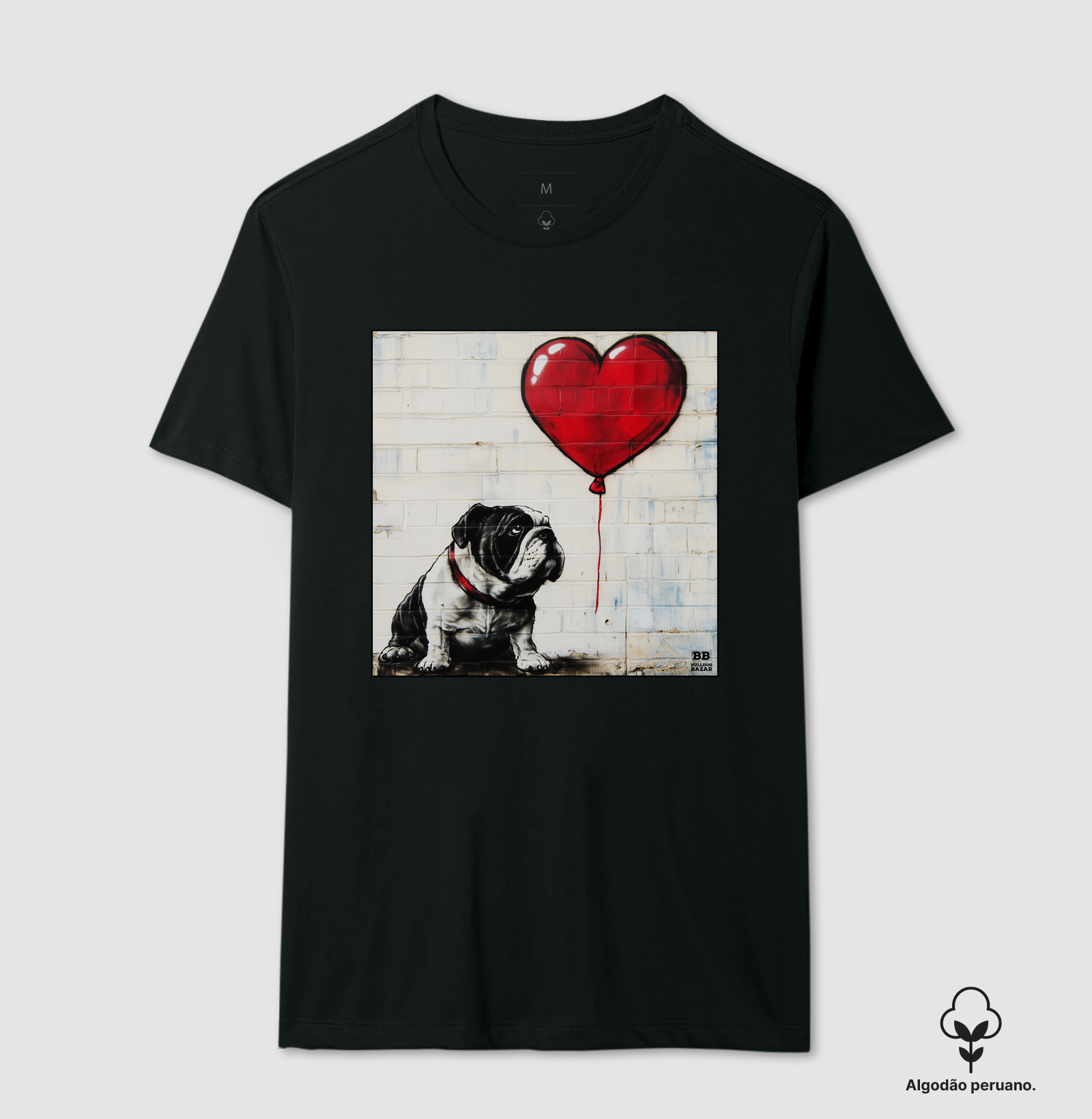 Camiseta Premium Bulldog Ingles "Bullnksy"