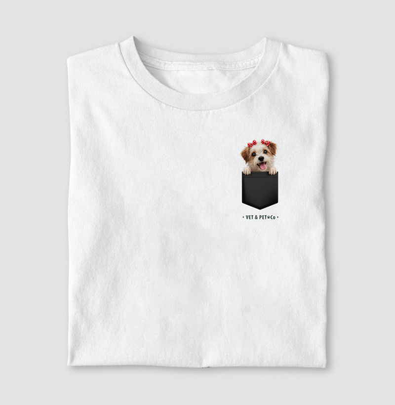 Cachorro de bolso (Embaixadora Amora Fiapo)