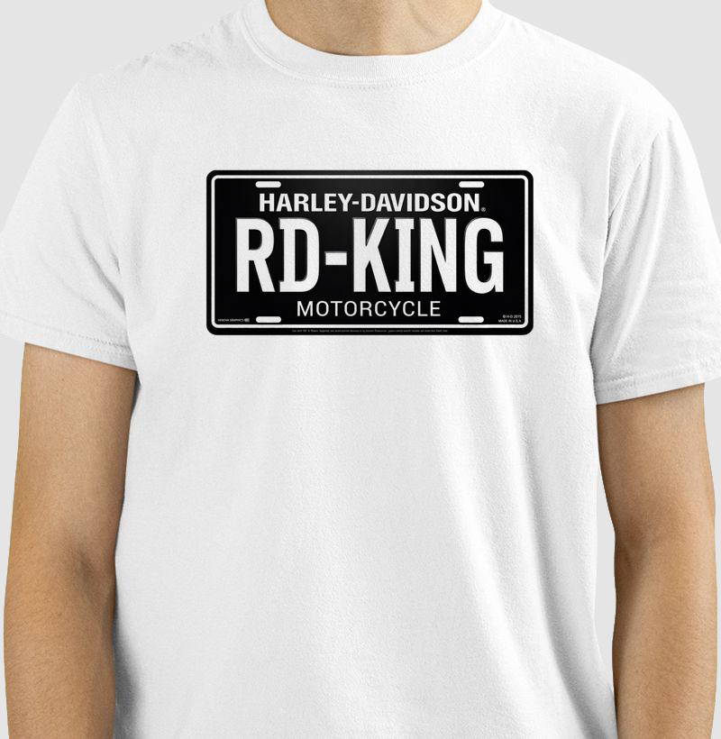 Camiseta Biker Placa