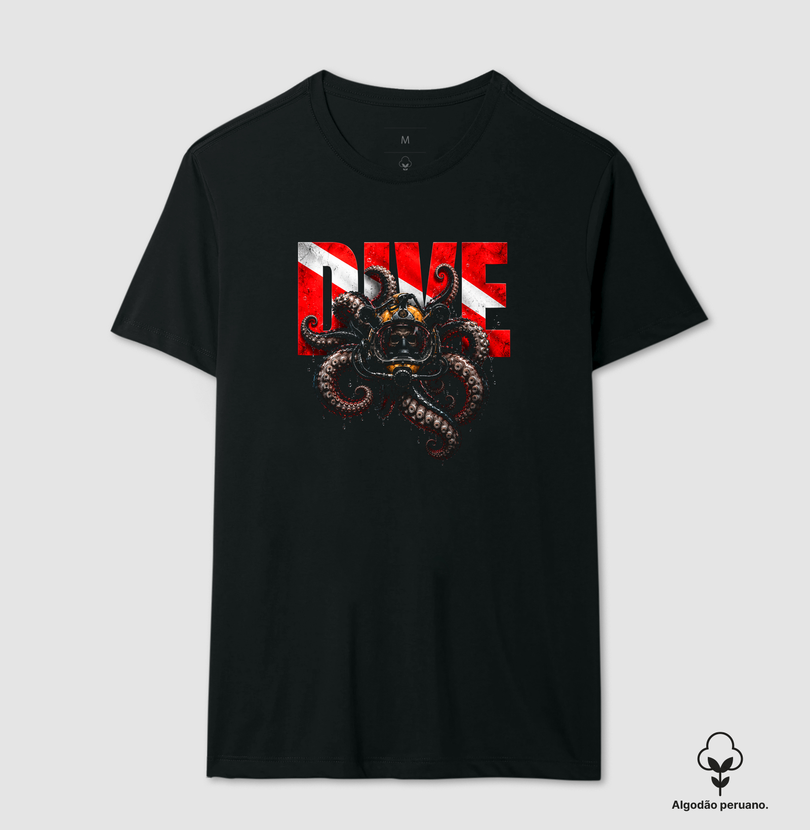 Dive Offshore - Camiseta Algodão Peruano