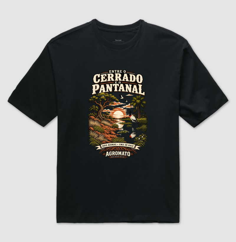Camiseta Entre o Cerrado e o Pantanal